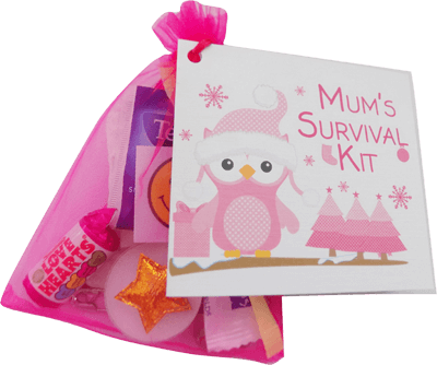 Mum's Christmas Survival Kit with Owl
